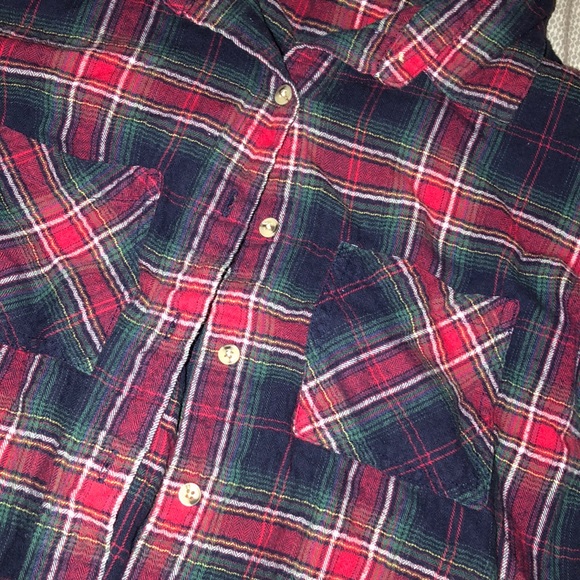flannel button up - Picture 2 of 3